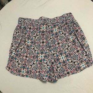 Multicolored soft shorts -- so fun for summer !!!